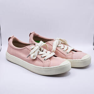 Cariuma Women's OCA Low Rose Organic Cotton Canvas Rubber Sole Size 9